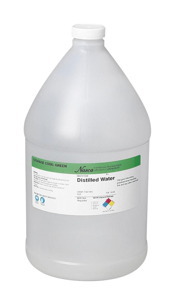 Image for Distilled Water - Per Gallon from School Specialty
