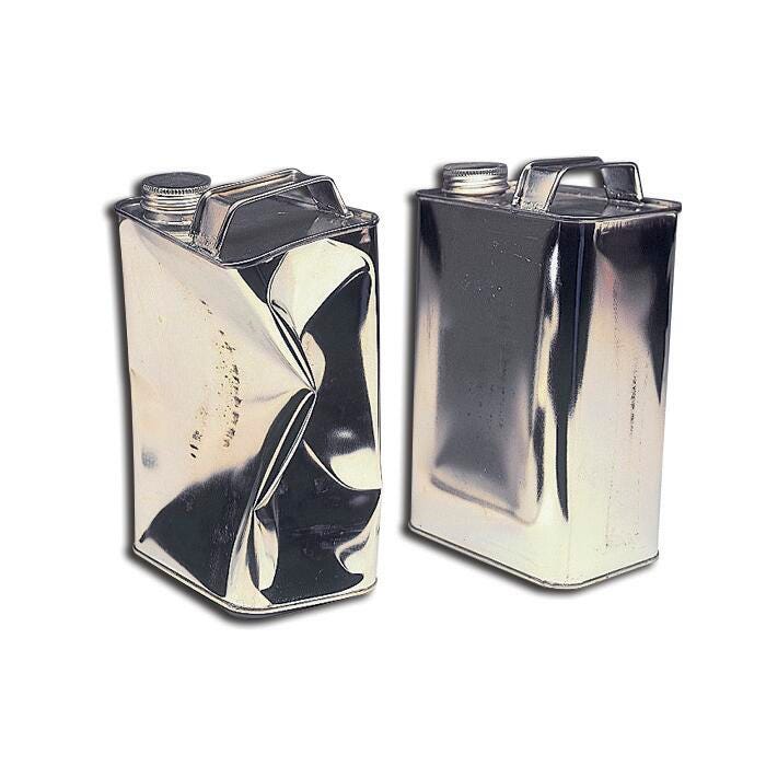 Frey Scientific Collapsible Steel Can W/Cap