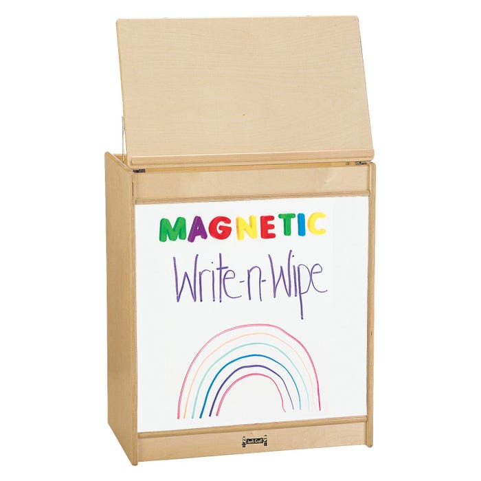 Jonti-Craft Big Book Easel with Magnetic Write-N-Wipe, 24-1/2 x 15 x 30 Inches