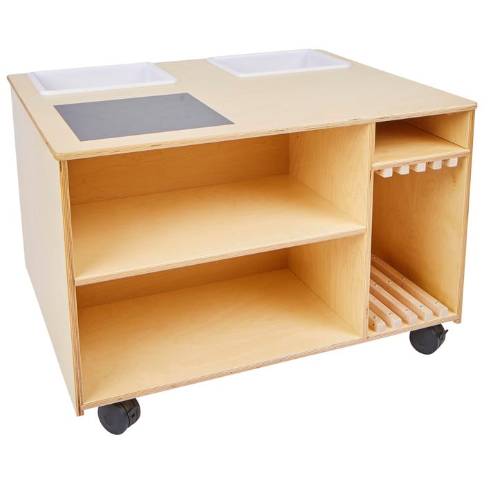 Childcraft Mobile Sensory Science Center, 35-3/4 x 29-3/4 x 24 Inches