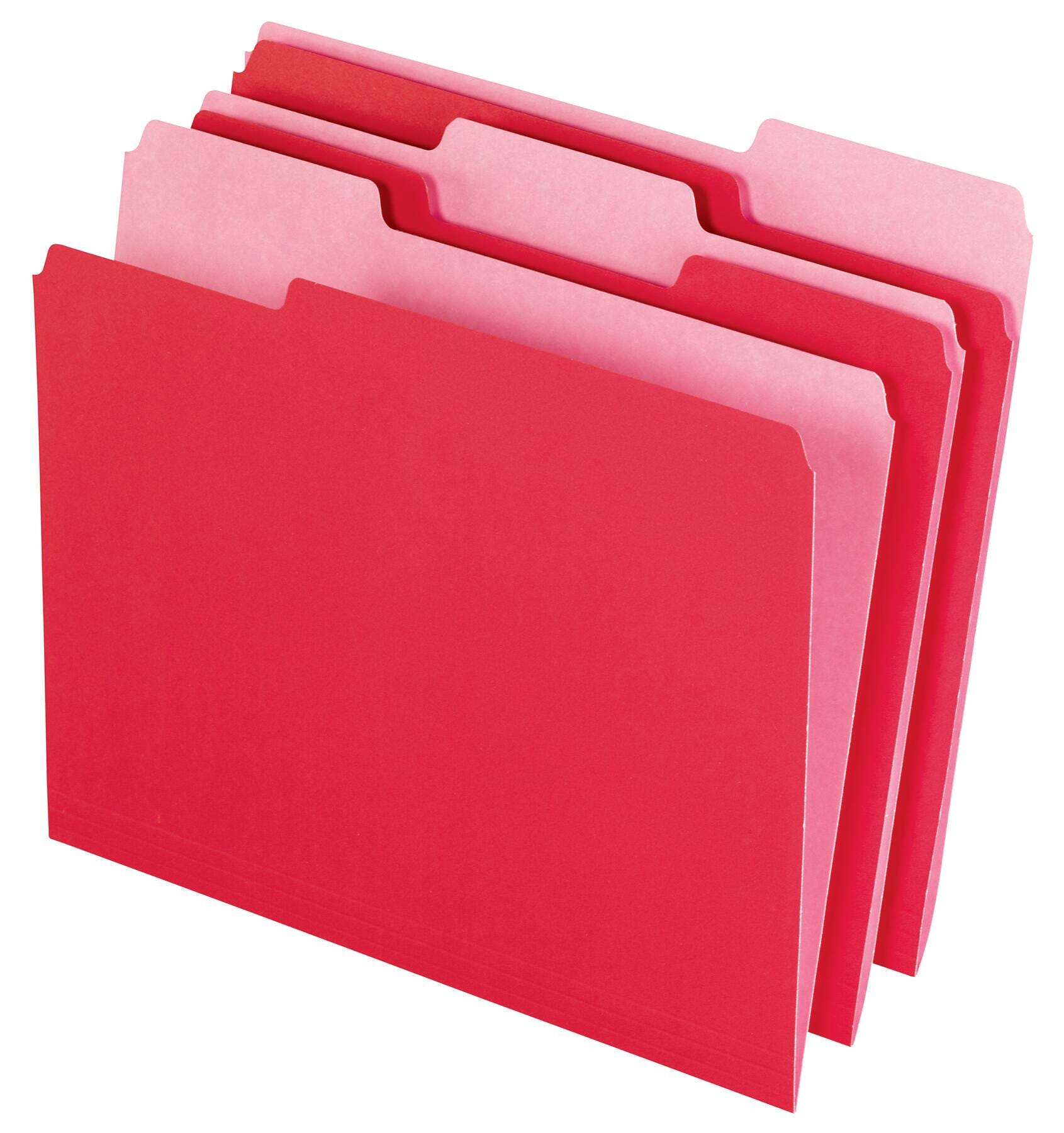 Top Tab File Folders, Item Number 072861