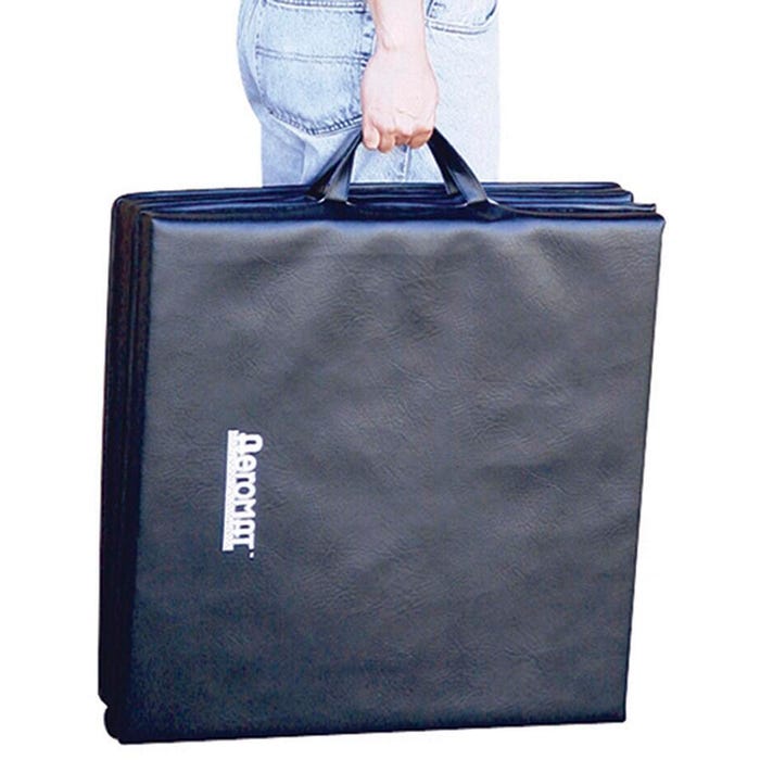 Aeromat Deluxe Folding Mat, 72 x 24 x 1-1/2 Inches, Black