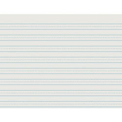 School Smart Skip-A-Line Ruled Writing Paper, 1/2 Inch Ruled Long Way, 11 x 8-1/2 Inches, 500 Sheets 085213
