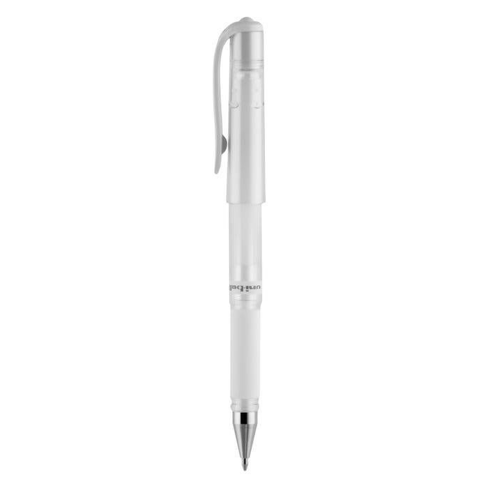 uniball Impact Gel Pen, 1.0 mm, White, Pack of 12