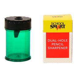 School Smart Dual Hole Pencil Sharpener 2136471