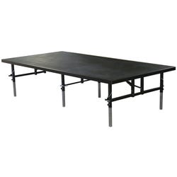 AmTab Adjustable Height 1 Level Stage, Polypropylene Deck 4001425