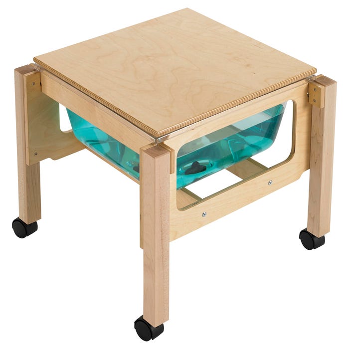 Childcraft Toddler Sand and Water Table, 23-1/4 x 23-1/4 x 21 Inches