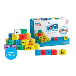Hand2Mind Reading Rods, Prefixes & Suffixes, Item Number 2105314