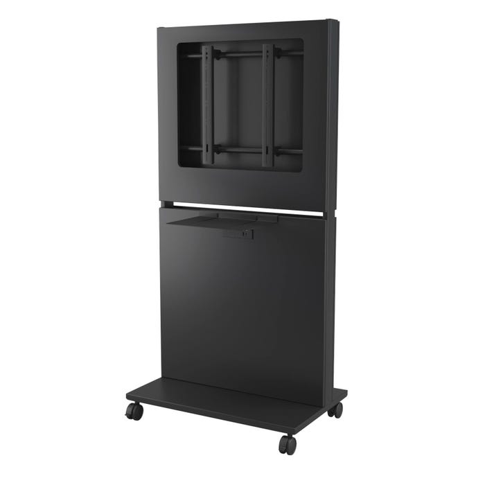 Classroom Select Media Wall with Power TV Mount, 34 x 22 x 70 Inches