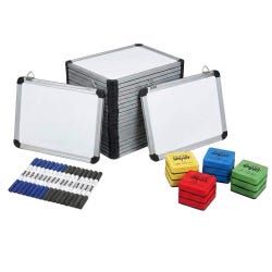 Double-Sided Magnetic Dry-Erase Board Kit