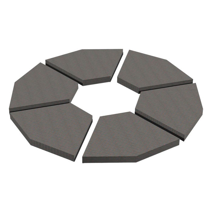Classroom Select NeoLounge2, Polygon Floor Pad Fort 6 Piece Set