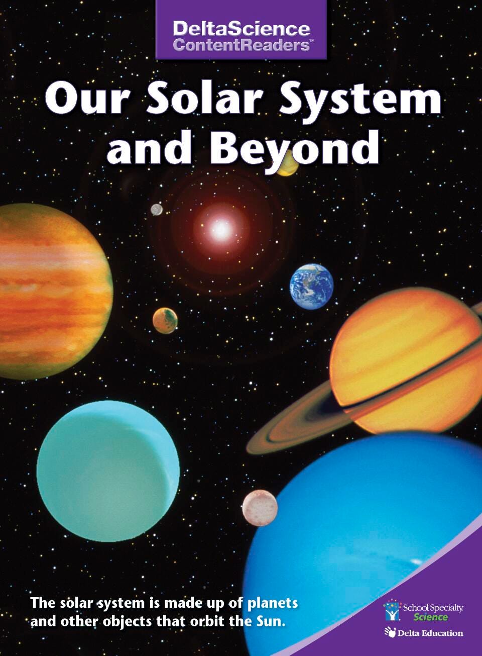 Delta Science Content Readers Our Solar System Purple Book, Pack of 8, Item Number 1278129