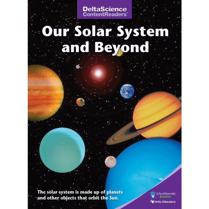 Delta Science Content Readers Our Solar System Purple Book, Pack of 8