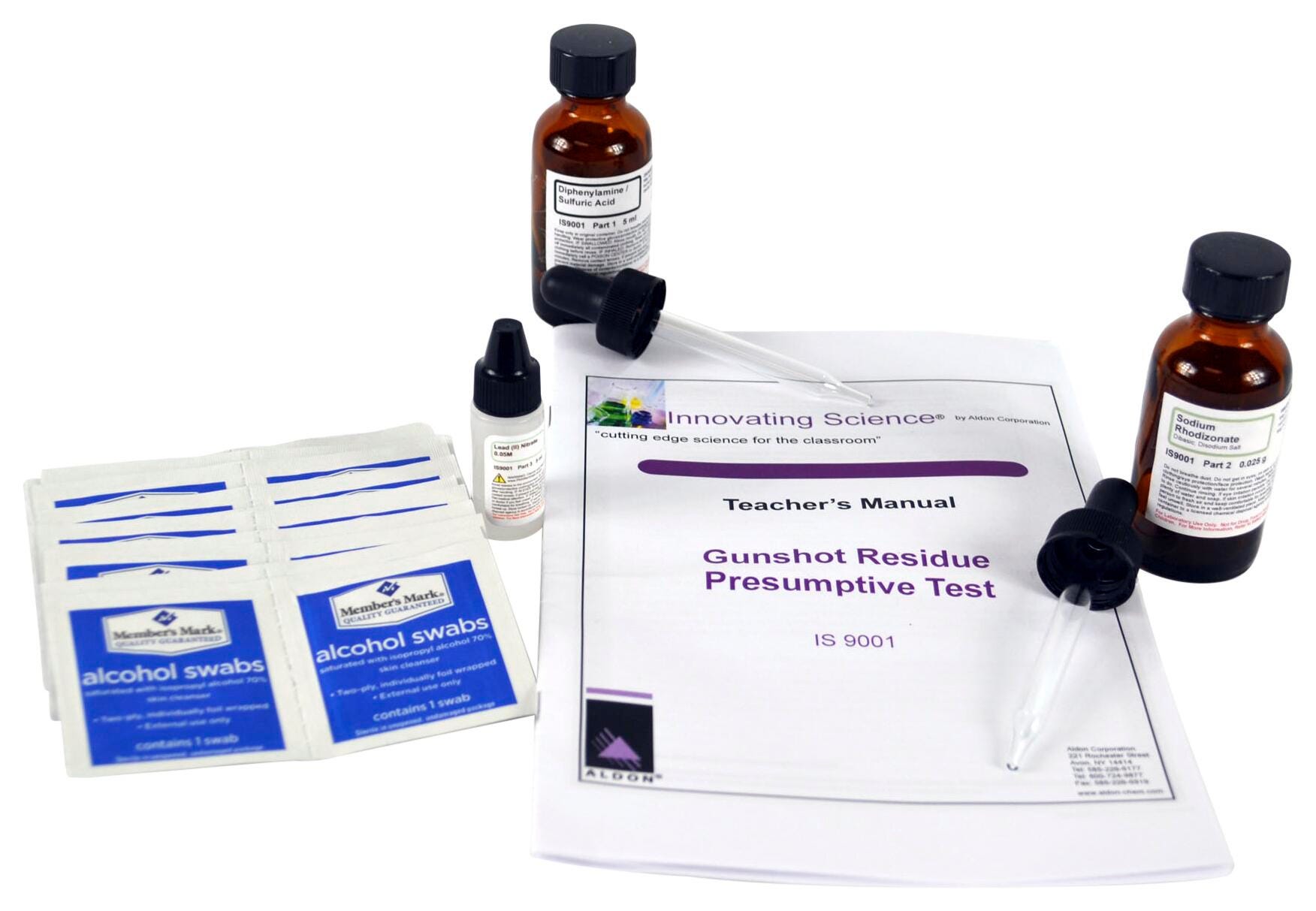 Image for Innovating Science Gunshot Residue Test Kit from School Specialty