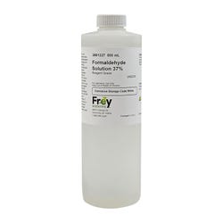 Frey Scientific Formaldehyde Solution, 37%, Reagent Grade, 500mL