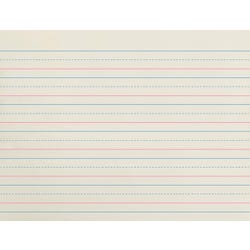 School Smart Zaner-Bloser Paper, 3/4 Inch Ruled, 10-1/2 x 8 Inches, 500 Sheets 085333