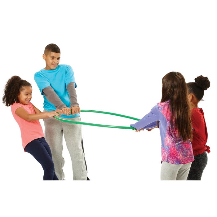 Sportime Kink Free Hoops, Heavy-Duty, 30 Inch, Set of 12