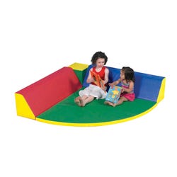 Children's Factory Quarter Circle Restful Corner, 60 x 60 x 13 Inches 2124841