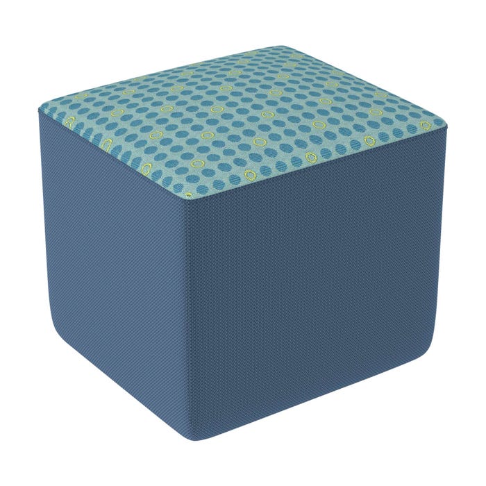 Classroom Select Soft Seating NeoLounge Rectangle Ottoman, 2 Color, 16 x 18 x 18 Inches