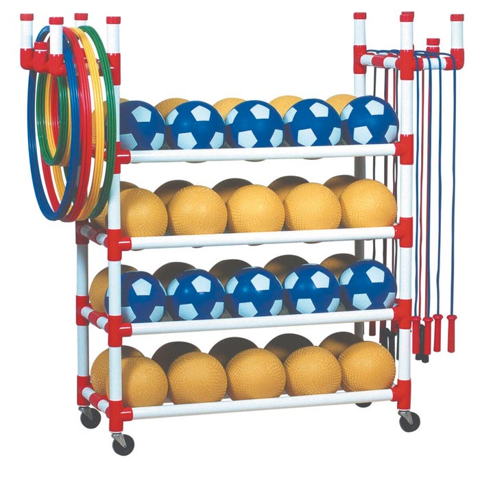 Duracart Recess Rack, 59 x 19 x 56 Inches