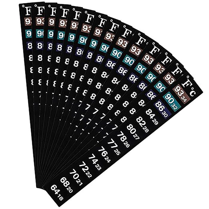 Eisco Labs Sticker Adhesive Digital Thermometer