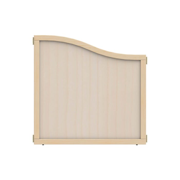 Jonti-Craft KYDZ Suite Cascade Dual-Sided Panel - E - A-Height, Plywood, Baltic Birch, 36-1/2 x 1 x 35-1/2 Inches, Clear