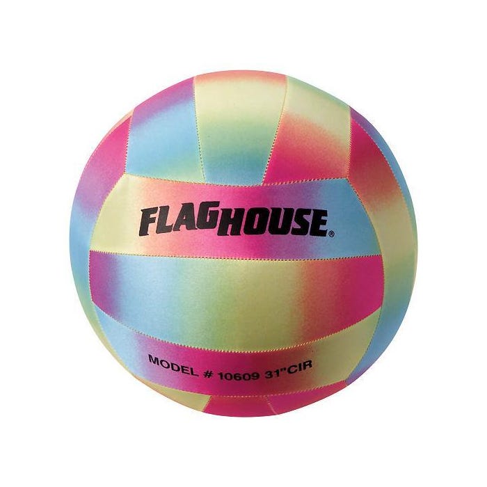 FlagHouse Far Out Oversized Floater Volleyball, 10 Inch Dia., Tie Dye