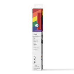 Cricut Premium Removable Vinyl, 12 L x 12 W Inches, Rainbow, 6 Sheets 2162400