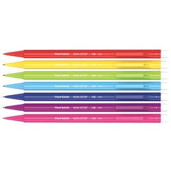 Paper Mate Sharpwriter Mechanical Pencils, 0.7 mm, HB No 2 Lead, Assorted Barrel Colors, Pack of 12 1496278