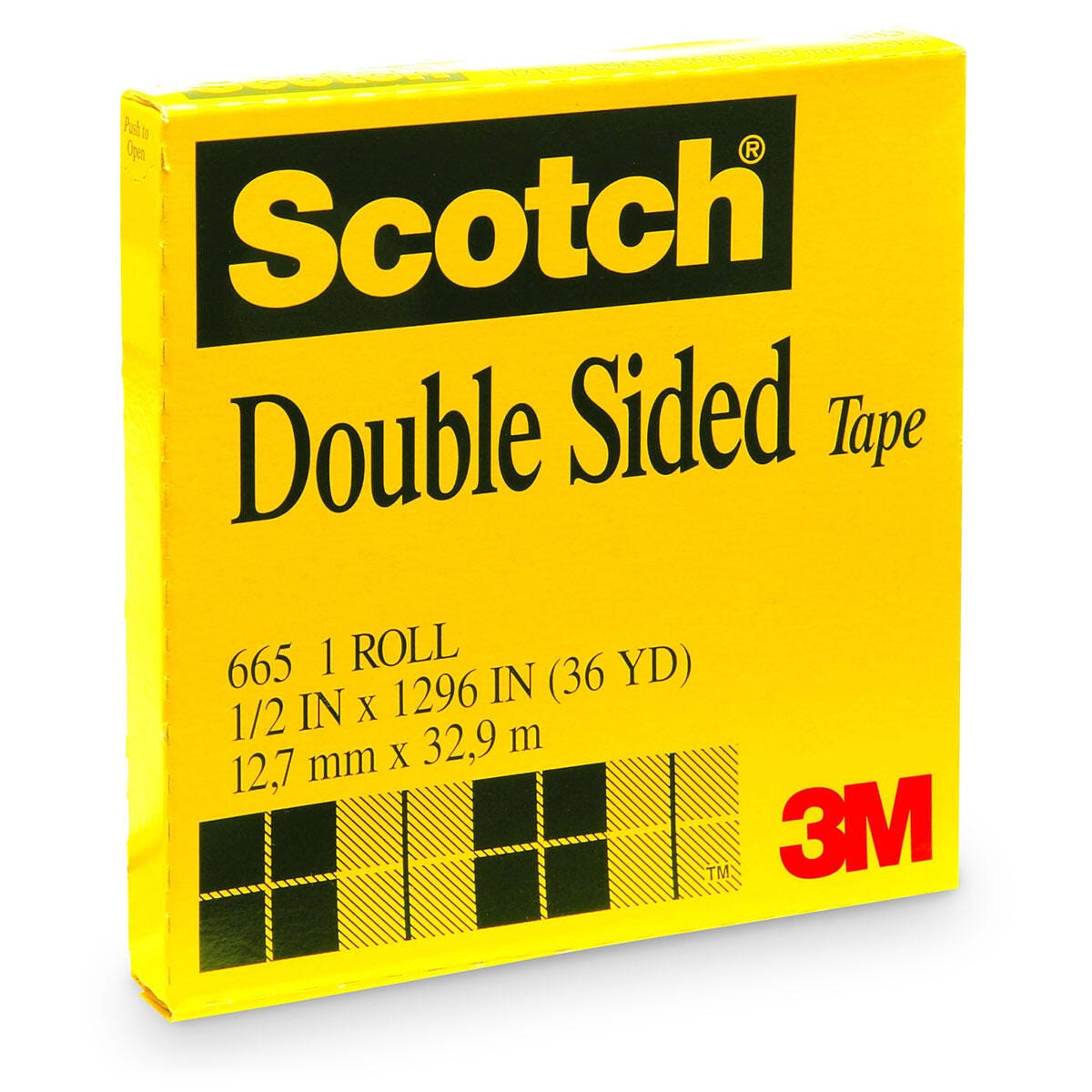 Image for Scotch Double-Coated Tape, 1/2 Inch x 36 Yard Roll from School Specialty