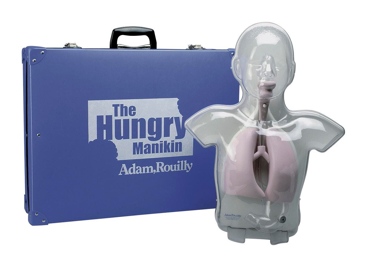 Image for Adam Rouilly LTD The Hungry Manikin, 24-13/16 x 20-7/8 x 7-1/2 Inches from School Specialty