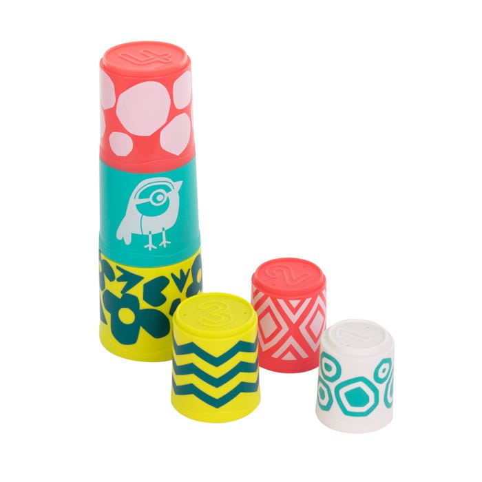 Miniland Feel to Learn Stacking Cups, Set of 6