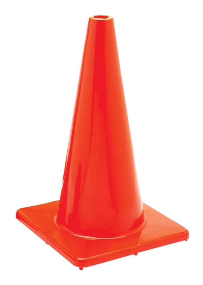 Extra Sturdy 18 Inch Marker Cone, Orange 2120405