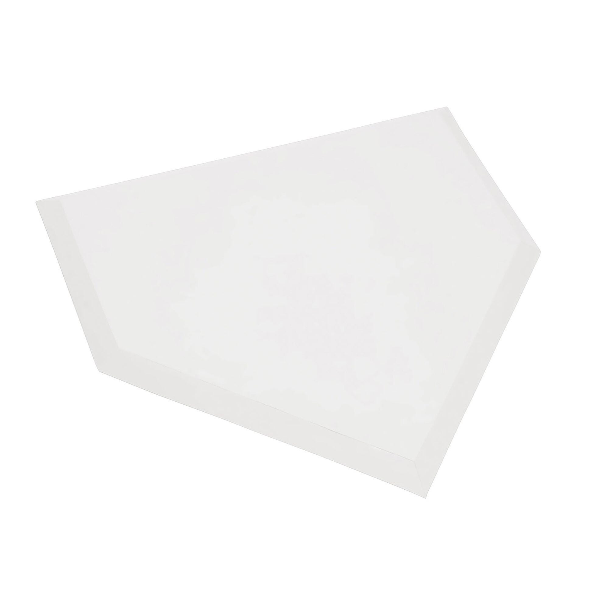 Champion Sports Heavy-Duty Rubber Home Plate, White 007648