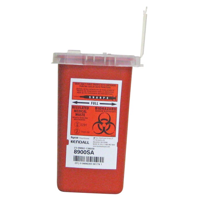 Kendall Sharps Container, 1 qt