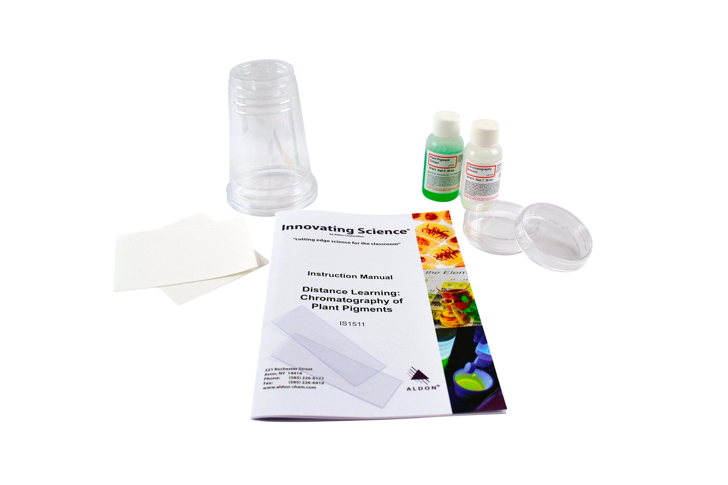 Image for Innovating Science Distance Learning, Chromatography of Plant Pigments from School Specialty