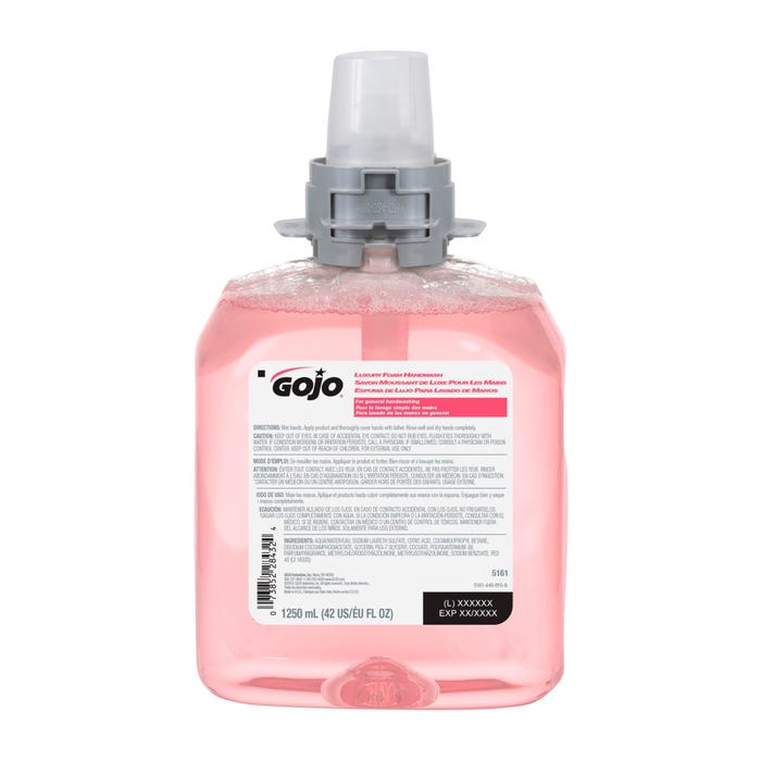 Gojo FMX-12 Hand Soap Refill, Cranberry, 1250 mL, 42.3 Ounces