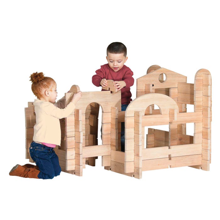 Guidecraft Notch Block Set, 89 Pieces