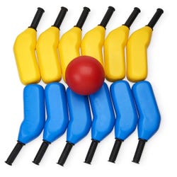 Champion Sports Soft Scooter Hockey Set, Set of 15 Pieces