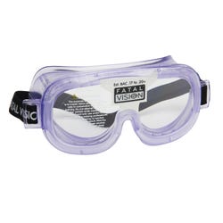 Fatal Visionยฎ Silver Label Clear Goggles