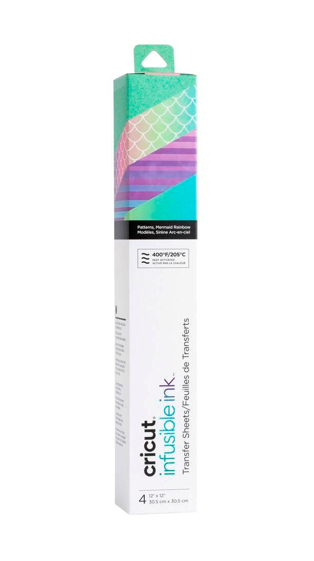 Cricut Infusible Ink Transfer Sheets, 12 x 12 Inch, Mermaid, 4 Sheets 2089395