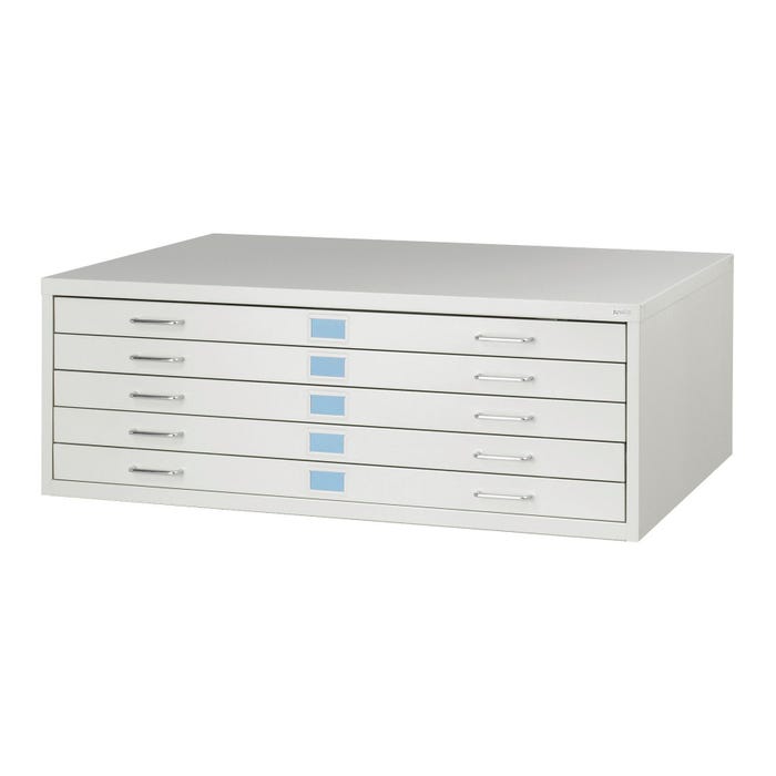 Safco Facil Flat File Cabinet, 46-1/4 x 32 x 16-1/2 Inches
