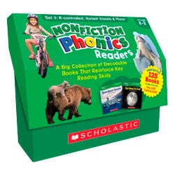 Scholastic Nonfiction Phonics Readers: SET 3 R-controlled, Variant Vowels & More 2132722