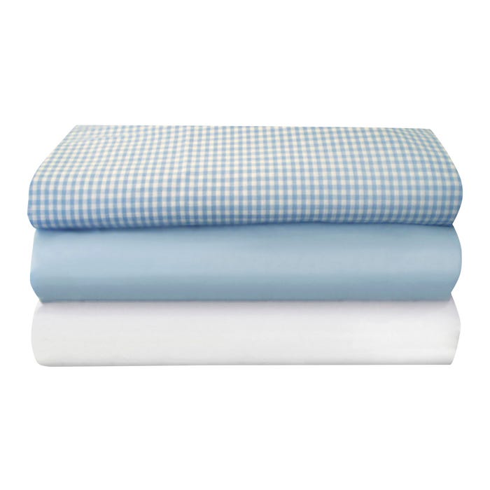 Foundations Cozyfit Cot Sheets, Pack of 12 4000535