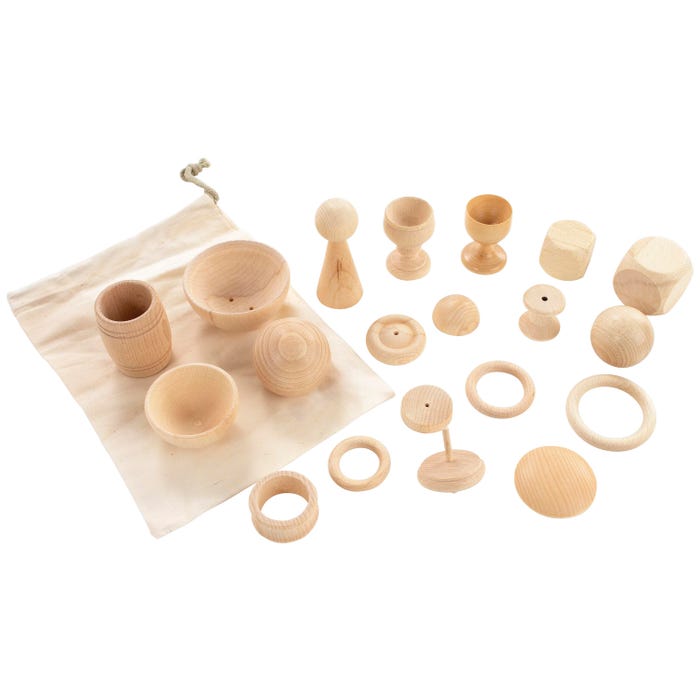 TickiT Heuristic Play Basic Set, 20 Pieces
