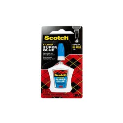 Scotch Super Glue Brush-On Glue, 0.17 Ounce