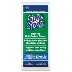 Spic and Span Floor Cleaner, 3 Ounces, Green, Case of 45, Item Number 1573460