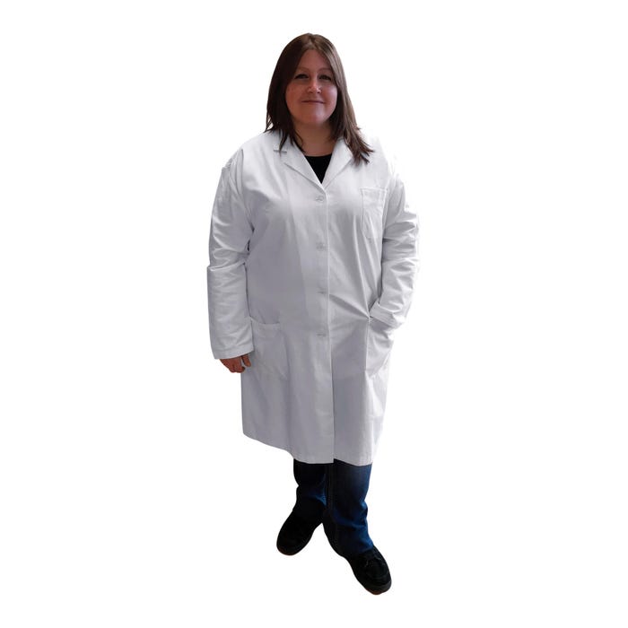 United Scientific Women's Lab Coat, Size 4-6, Small