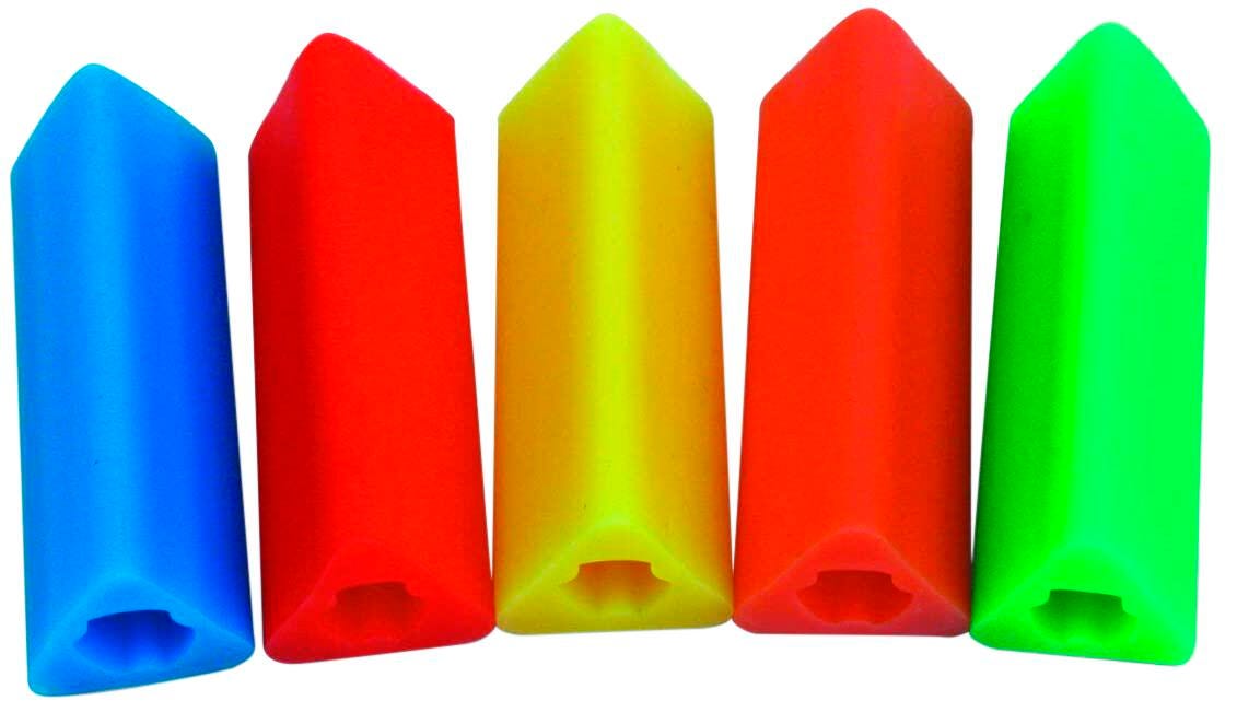 The Classics Triangle Pencil Grips, Assorte Colors, Pack of 12 017676