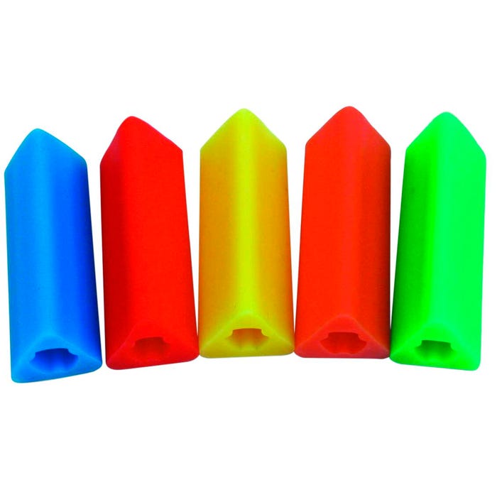 The Classics Triangle Pencil Grips, Assorte Colors, Pack of 12